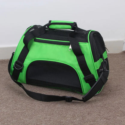 Portable Mesh Pet Carrier Bag