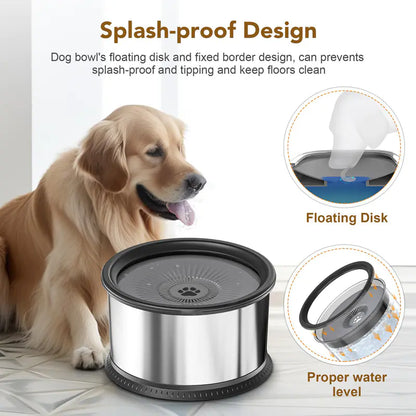 Large Stainless Pet Water Bowl